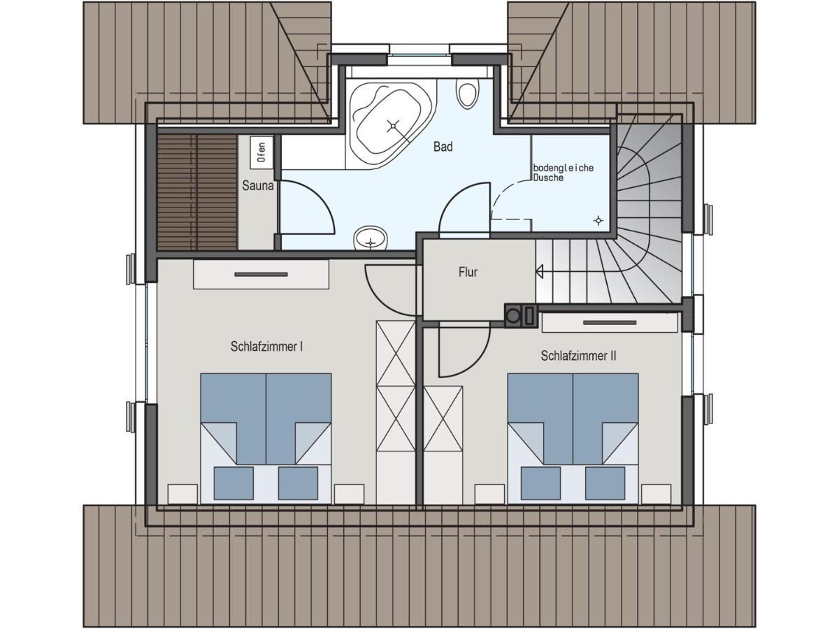 Ferienhaus Seeschwalbe 44 Fuhlendorf  Dış mekan fotoğraf